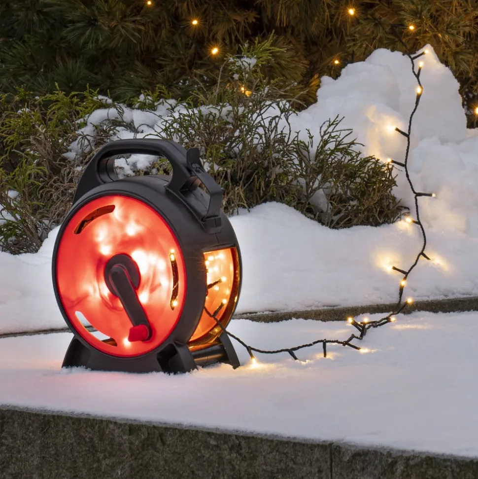 LED lyskæde Micro varm hvid 800-flamme 55,93m