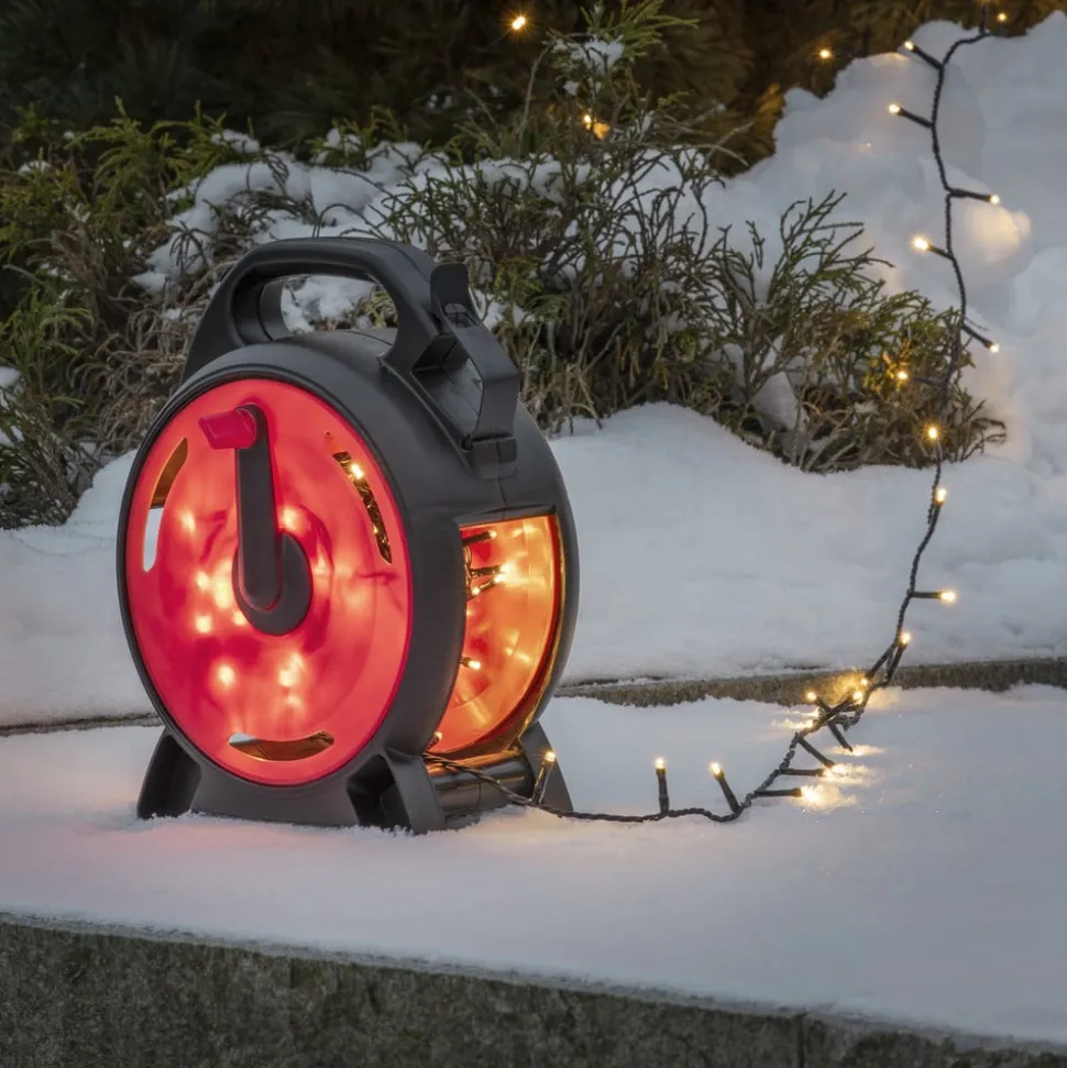 LED lyskæde Micro varm hvid 200-flamme 13,93m