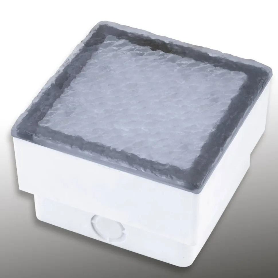LED nedgravningslampe belægningssten Akiaki, 10 cm, gangbar