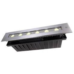LED nedgravningslampe Jeremia, 32,8 cm, varmhvid