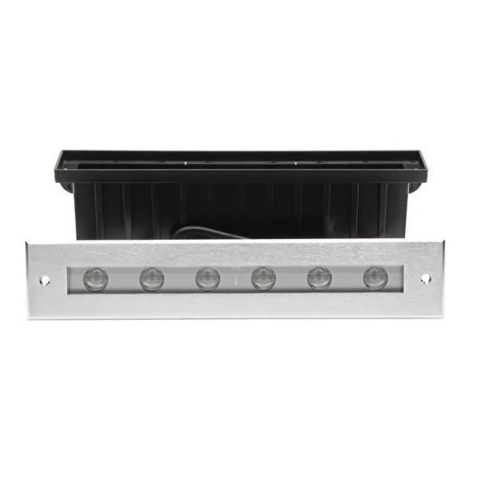 LED nedgravningslampe Jeremia, 32,8 cm, varmhvid