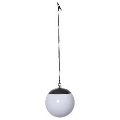 LED solar hængelampe Globus