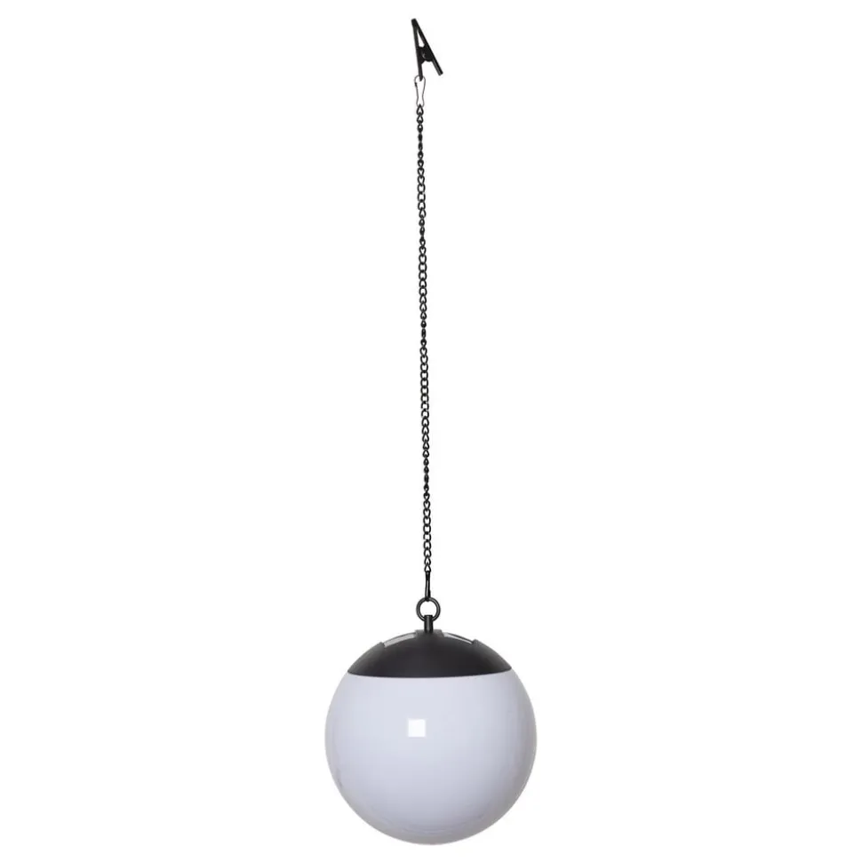 LED solar hængelampe Globus