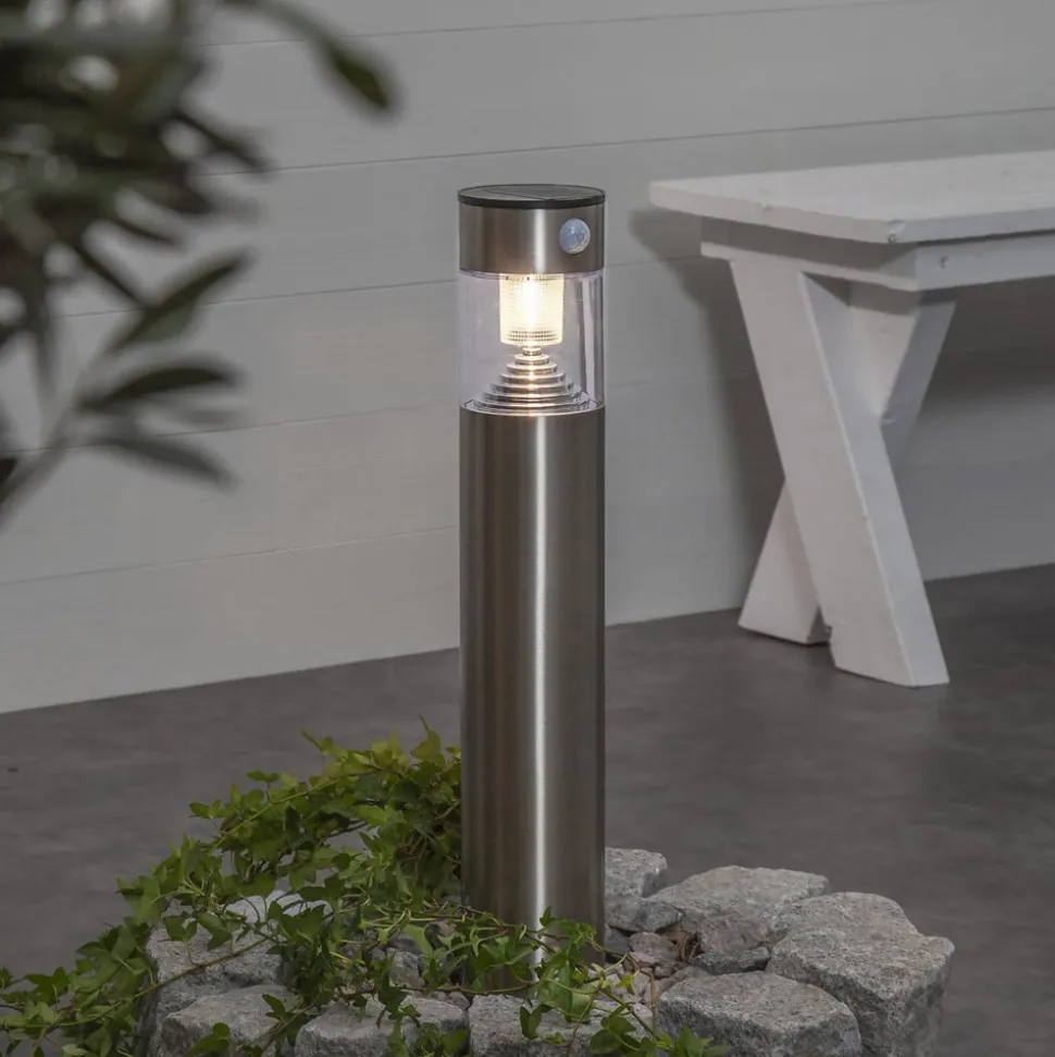 LED solar vejlampe Marbella med bevægelsessensor