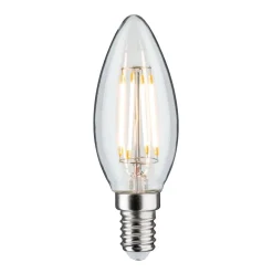 LED stearinlyspære E14 4,8W glødetråd 2.700K dæmpbar