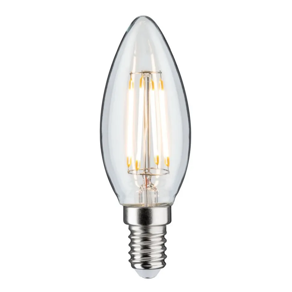 LED stearinlyspære E14 4,8W glødetråd 2.700K dæmpbar