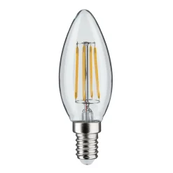 LED stearinlyspære E14 4,8W glødetråd 2.700K dæmpbar