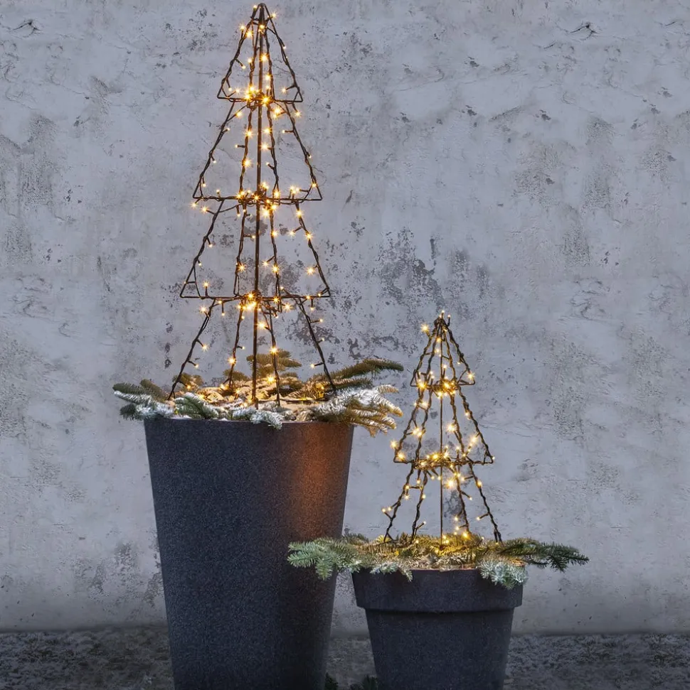 LED udendørs dekoration Light Tree Foldy, højde 90 cm