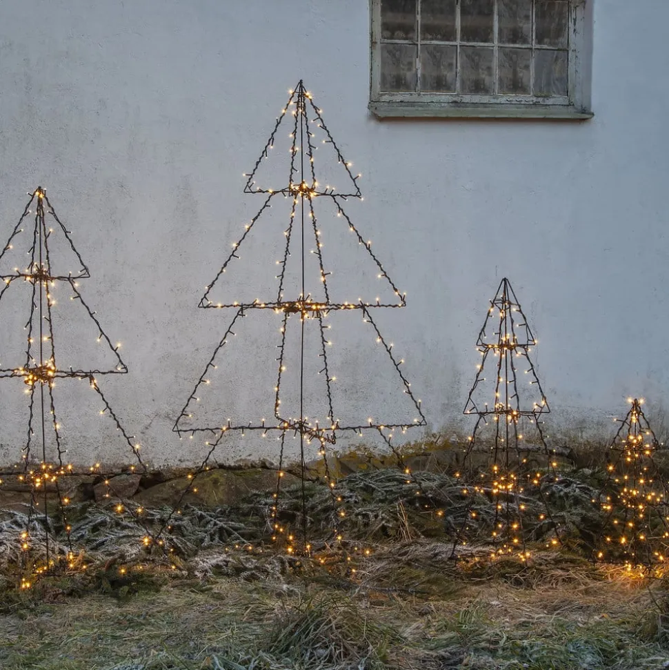 LED udendørs dekoration Light Tree Foldy, højde 90 cm