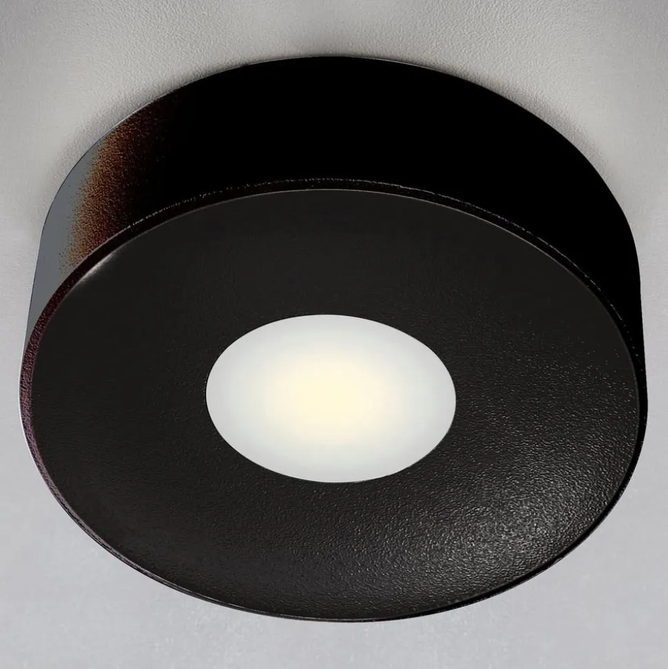 LED udendørs loftslampe Girona, antracit