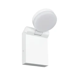 LED udendørs væglampe Adour, mat hvid, kipbar, CCT, IP44