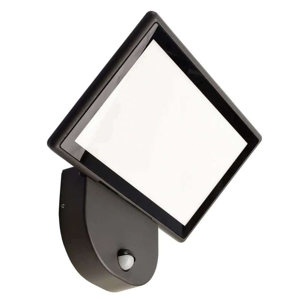 LED udendørs væglampe Alkes L med sensor, 30 cm