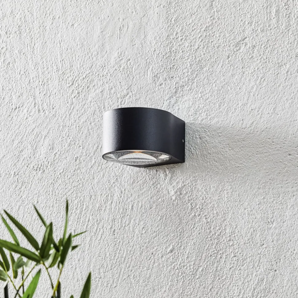 LED udendørs væglampe CMD 9029 med glaslinser