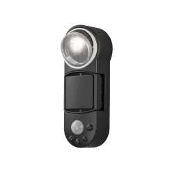 LED udendørs væglampe Prato batteridrevet, 10 cm
