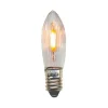 LED udskiftningspære lys E10 0,5W klar 14-55VAC/DC 7xsæt