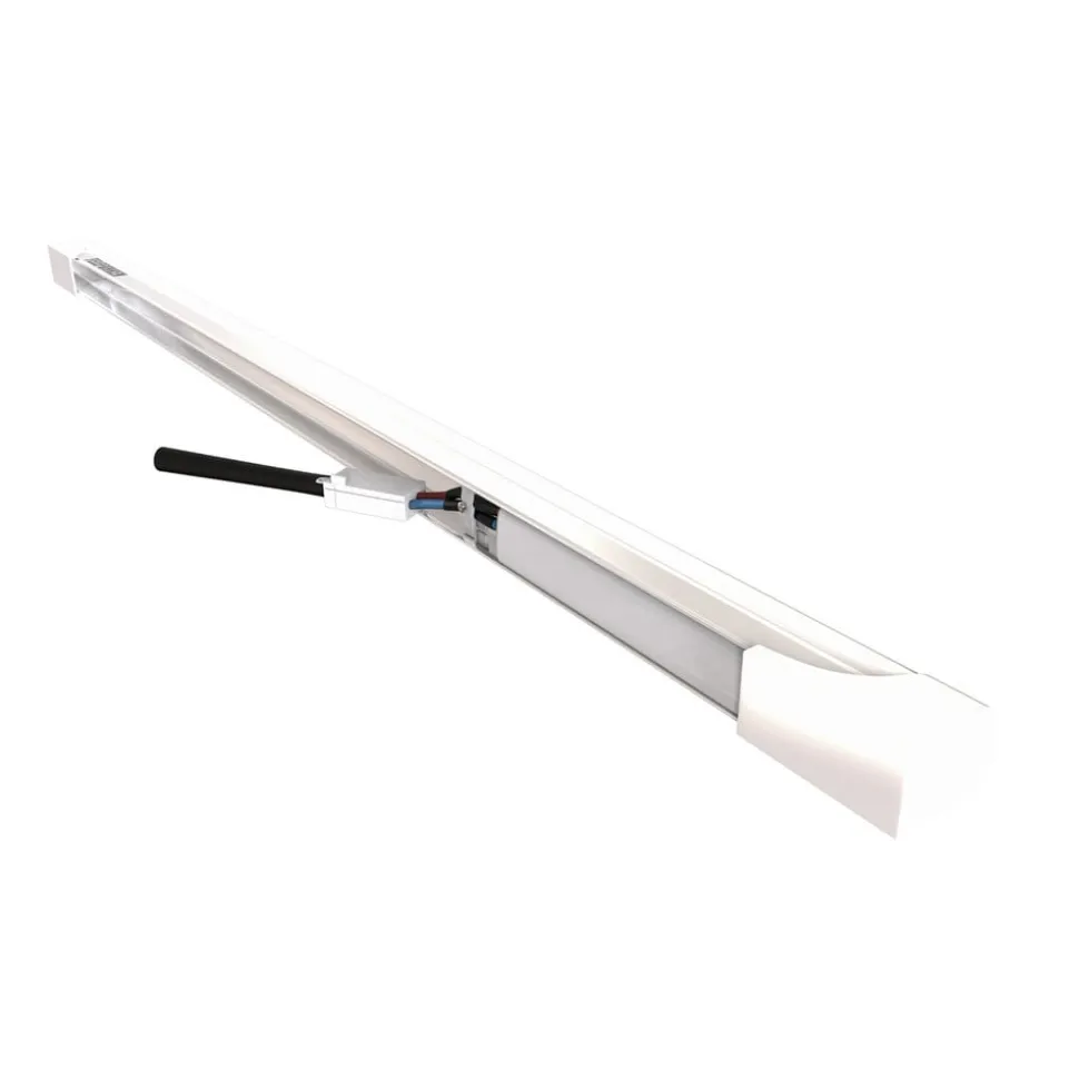 LED underskabslampe Hebe, hvid, længde 57 cm