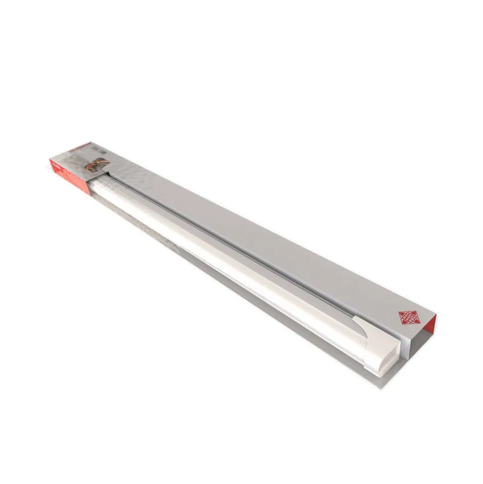 LED underskabslampe Hebe, hvid, længde 57 cm