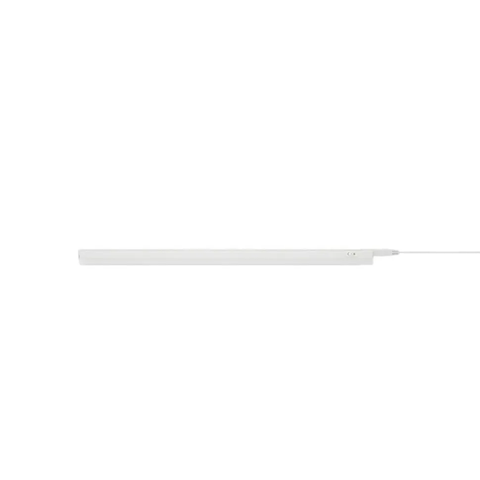 LED underskabslampe Hephaistos, hvid, længde 31 cm