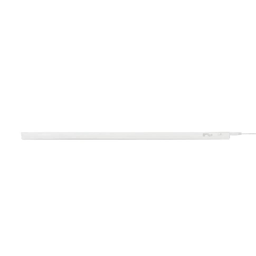 LED underskabslampe Hephaistos, hvid, længde 87 cm
