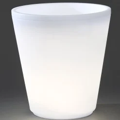 LED-blomsterkrukke Assisi oplyst Ø 37 cm