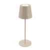 LED-bordlampe 7508011, beige, 2.700 K IP44 touchdæmper