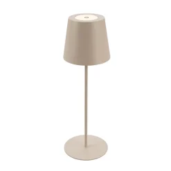 LED-bordlampe 7508011, beige, 2.700 K IP44 touchdæmper
