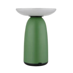 LED-bordlampe 36625, grøn, metal, 23 cm, dæmpbar
