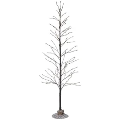 LED-dekorationstræ Tobby Tree IP44 brun højde 150 cm