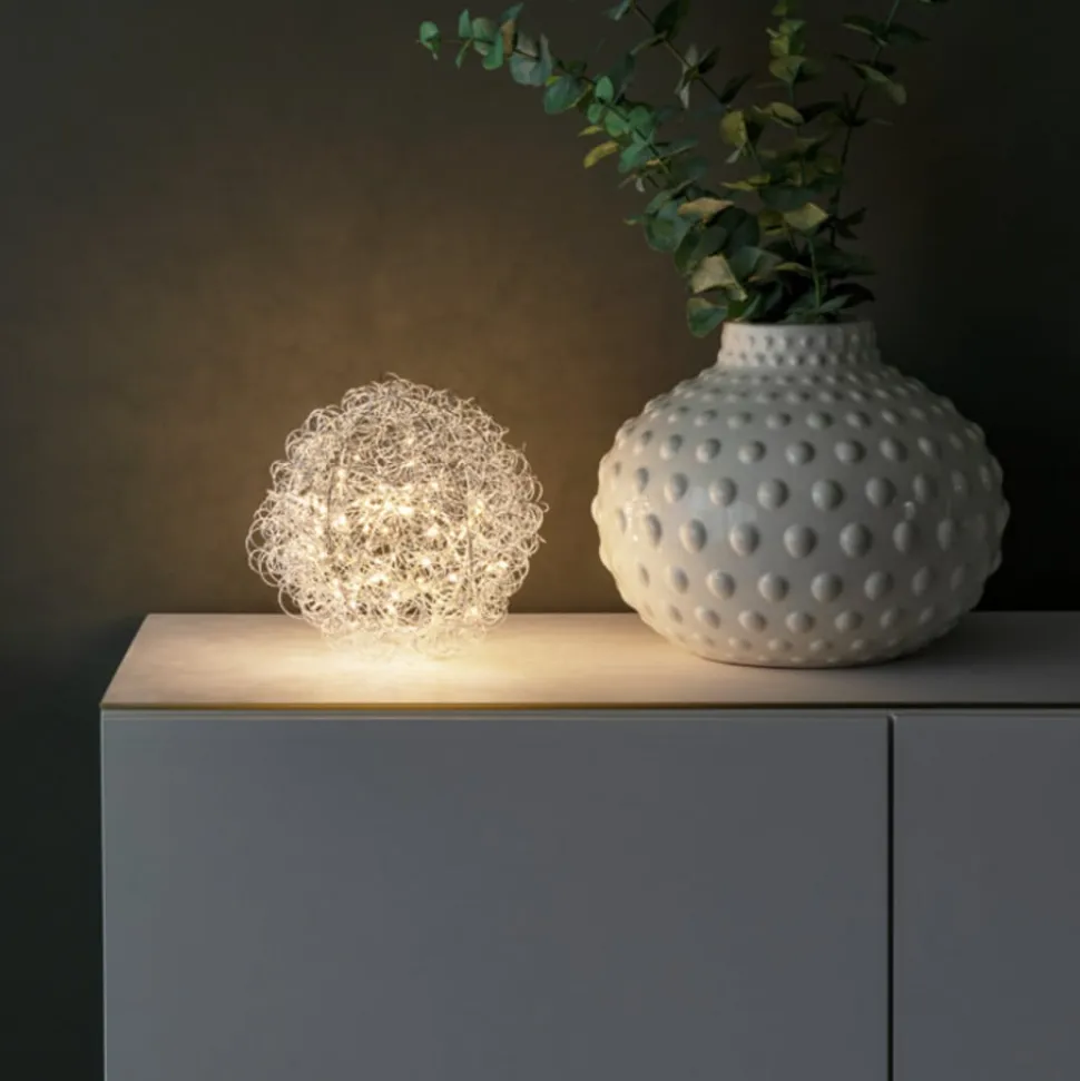 LED-dekorativ lyskugle, Ø 25 cm, 80 LED'er