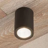 LED-downlight Embla af aluminium IP54, mørkegrå