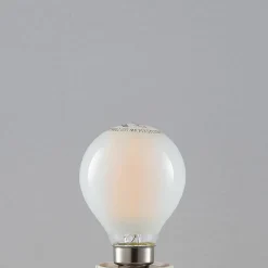 LED-dråbepære E14 4 W 2.700 K mat dæmpes, 3 stk