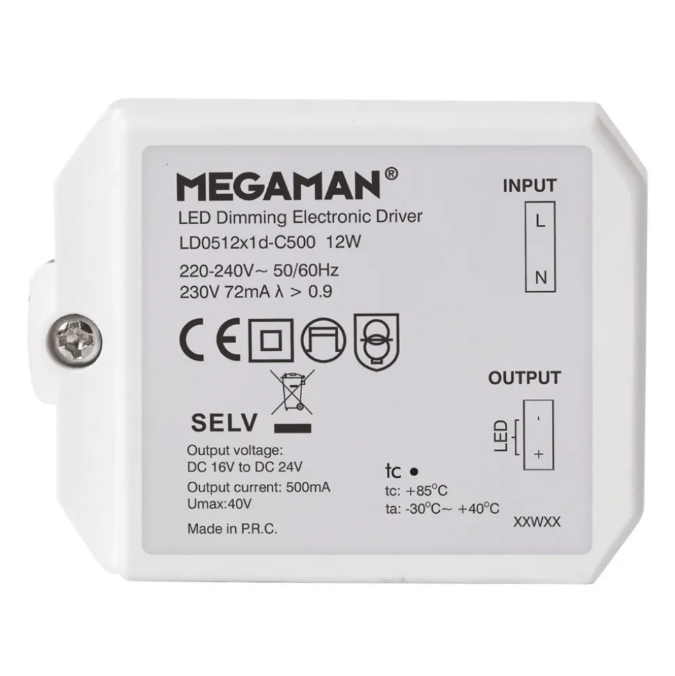 LED-driver til Rico HR, dæmpbar, 12 W