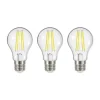 LED-filament E27 5 W 3.000 K 1060 lumen klar 3 stk