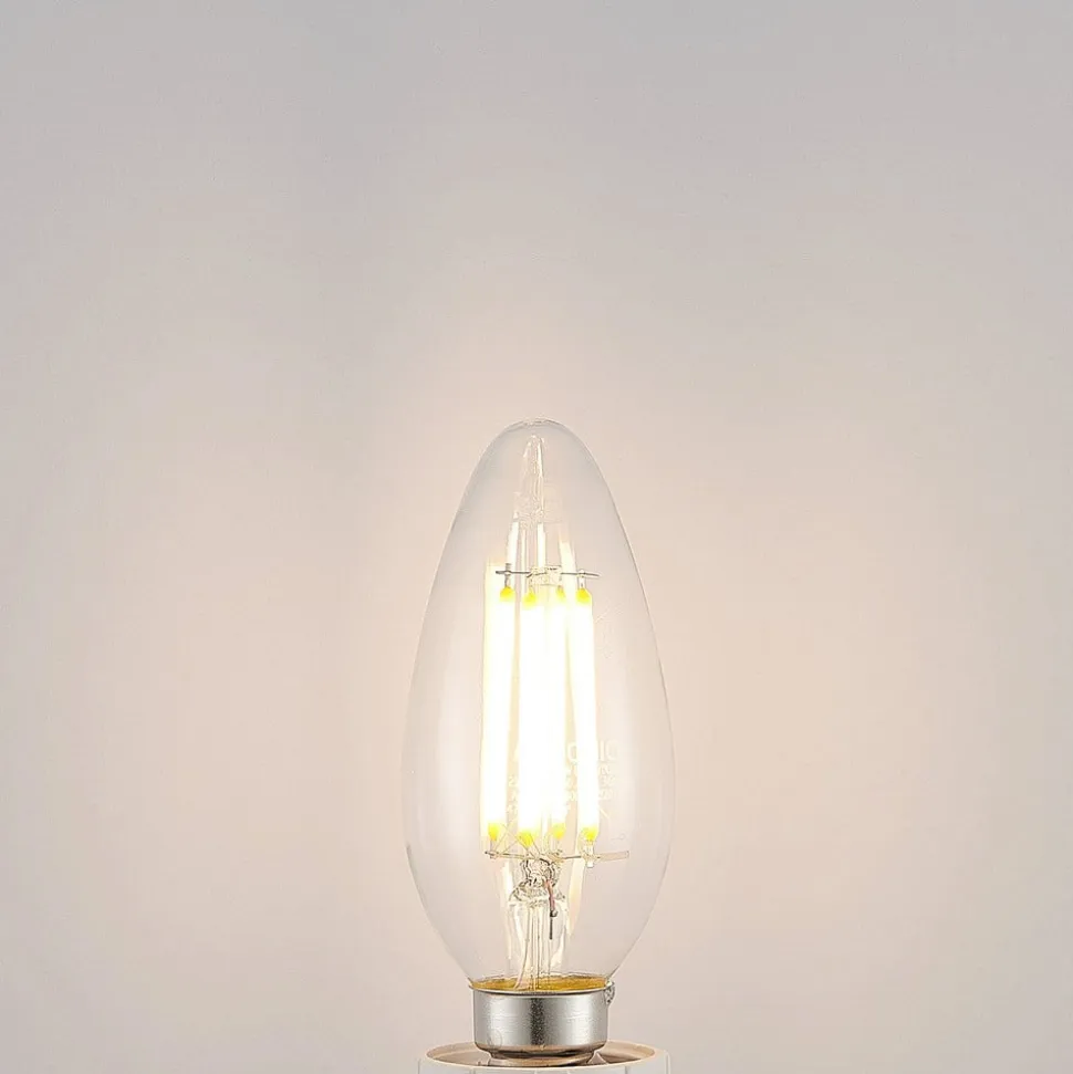 LED-filamentpære E14 4 W 827 3-trins-dæmper, 2 stk