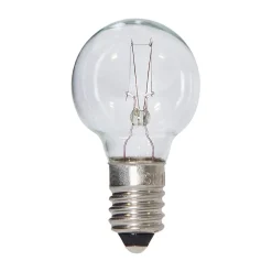 LED-filamentpære E10 3 W, kan dæmpes, 3 stk, 34 V