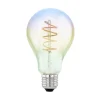LED-filamentpære E27 4W A75 2000K iriserende dæmpbar