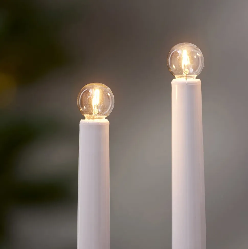 LED-filamentpære E10 3W dæmpbar, 3-pak, 55V