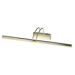 LED-gallerilampe Piktura, poleret messing