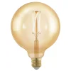 LED-globepære E27 G125 4 W 1.700 K filament guld