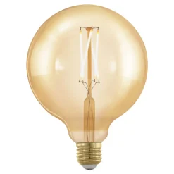 LED-globepære E27 G125 4 W 1.700 K filament guld