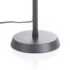 LED-gulvlampe Filigran, sort, dæmpbar, justerbar