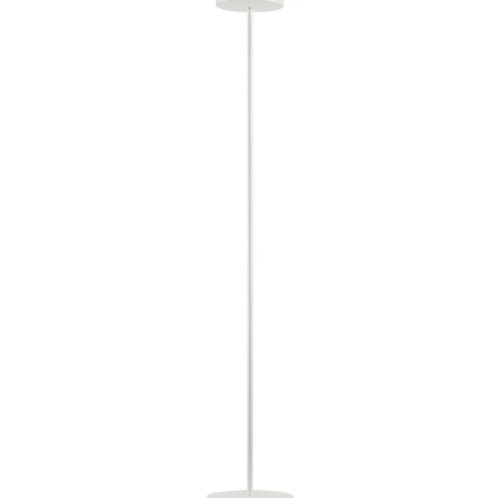 LED-gulvlampe Joshua i hvid