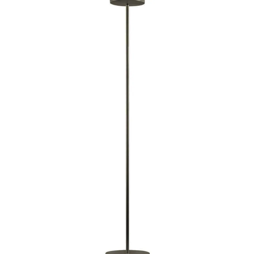 LED-gulvlampe Joshua i sort