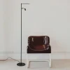 LED-gulvlampe Kelly Spot justerbar sort/guld