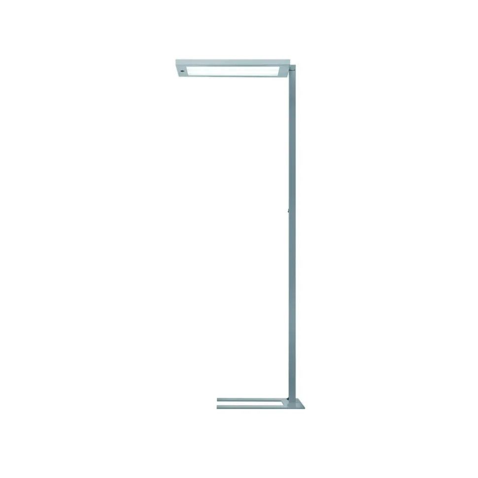 LED-gulvlampe Lavigo Core DPS 12500/840/R/G1, sølv, sensor