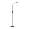 LED-gulvlampe Office Remote, sort, dæmpbar, CCT