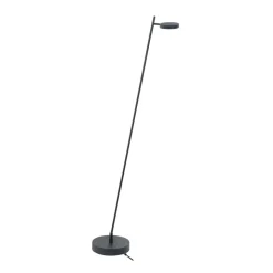 LED-gulvlampe Round Move, 1 lyskilde sort 142 cm CCT dæmpbar