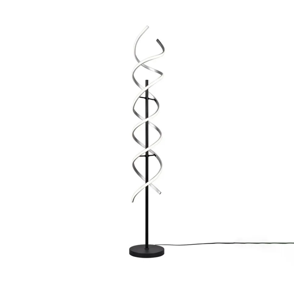 LED-gulvlampe Sequence, dæmpbar, CCT, aluminium