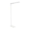 LED-gulvlampe til kontor MAULjet, hvid, højde 195 cm
