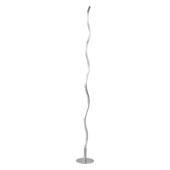 LED-gulvlampe Wave 3.000K 120 cm stål